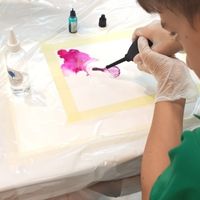 ink art class Dubai