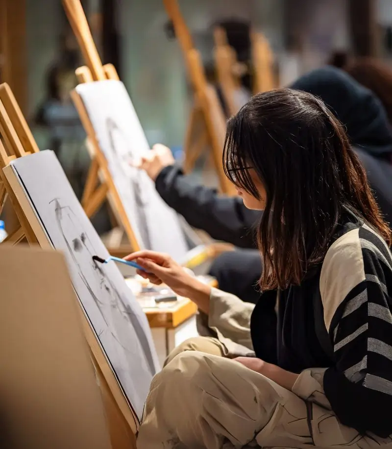 Canvas Painting Workshops for adults