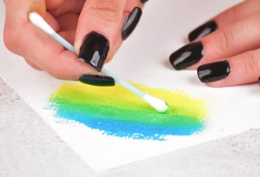 Oil Pastel Blending
